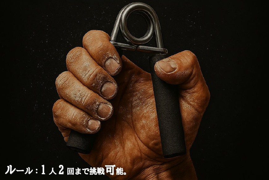 握力コンテスト💪💪💪