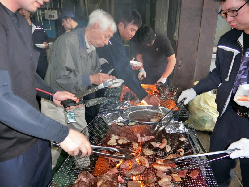 社内バーベキュー会開催